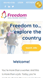 Mobile Screenshot of freedomhcs.com